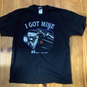 Vintage Harley Davidson t-shirt size large Heritage Concord Live free or Die, NH